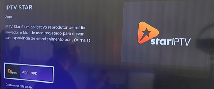 Abrir IPTV STAR