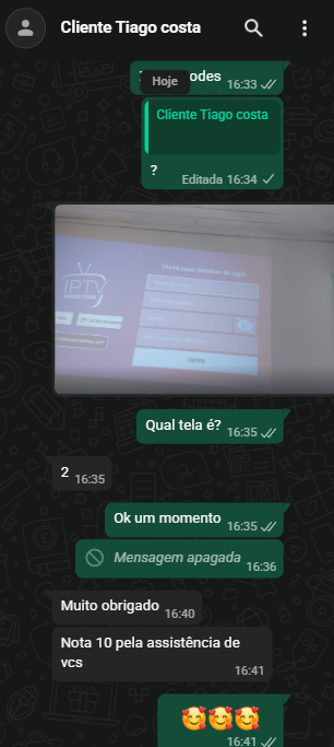 Depoimento de cliente