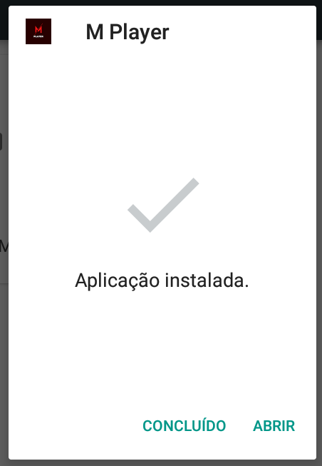 Tela de abertura do MPlayer