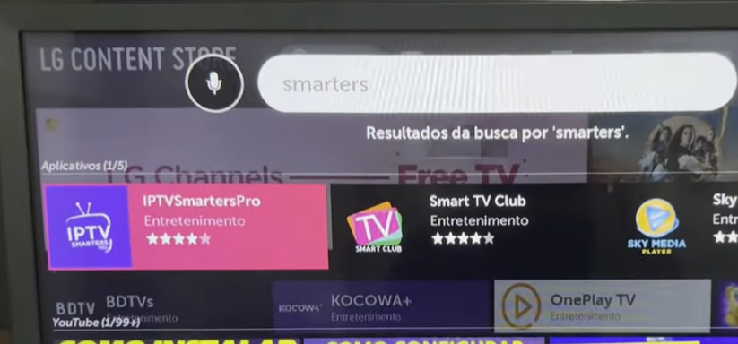 Pesquisa SMARTERS PRO LG